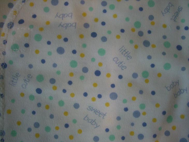 画像: Preemie Yums 長袖シャツ　青と黄色の水玉模様